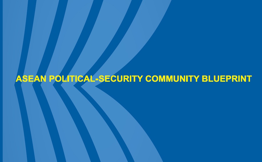 APSC Blueprint Asean Political-Security Community ประชาคมการเมือง-ความมั่นคงอาเซียน